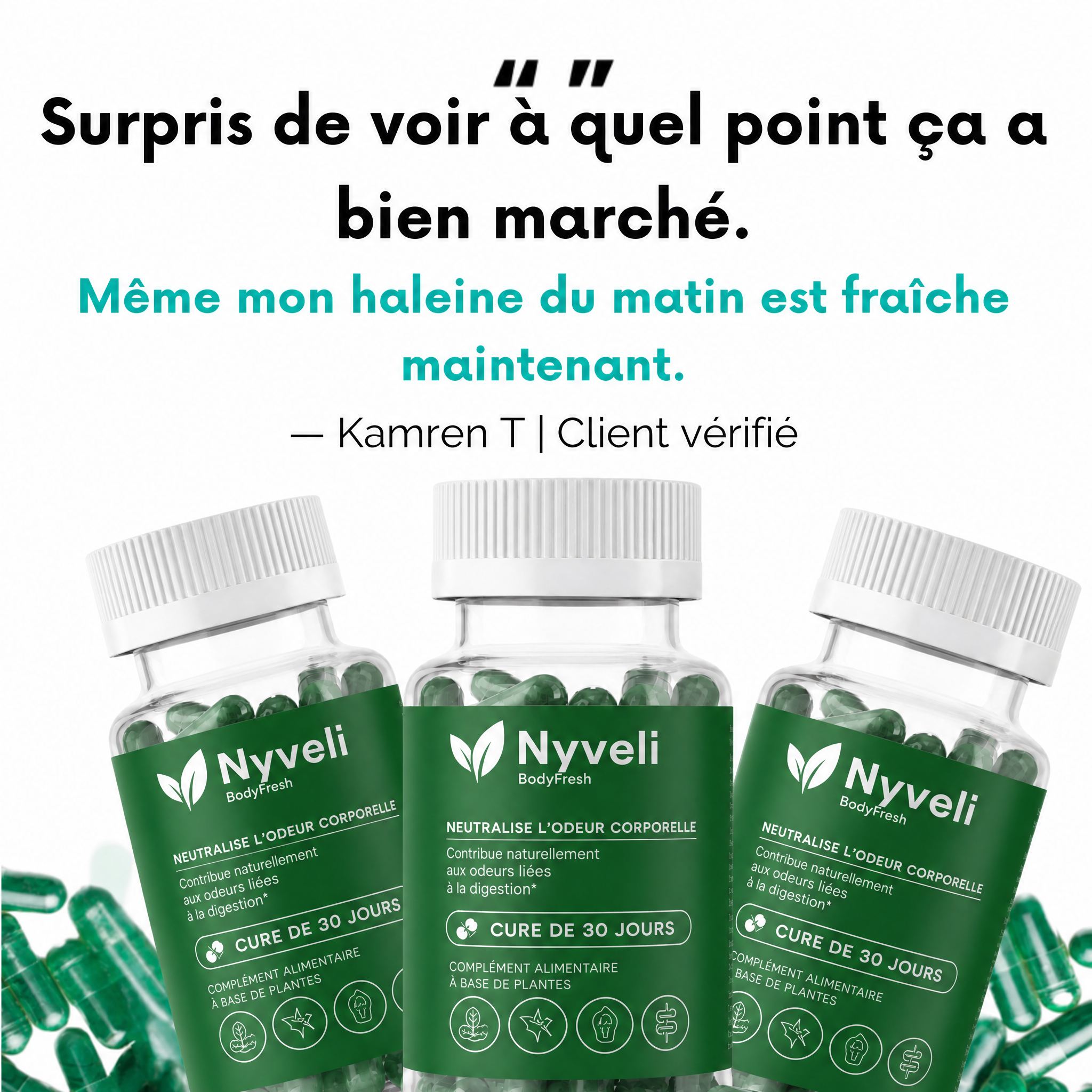 Nyveli™ - Complément Anti-Odeur