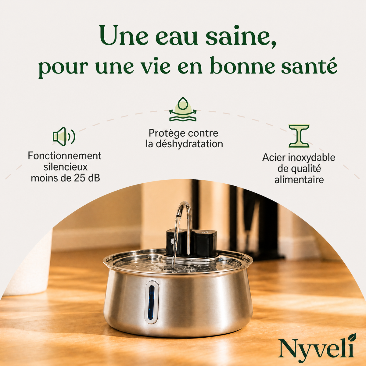 Fontaine à eau pour animaux